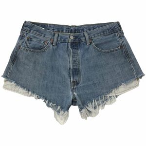 Levi’s 501 Cut Off Jean Shorts (10)